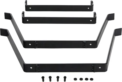 Vista 6 de PHI VILLA Estante de leña de 50,8 cm para interiores y exteriores, porta troncos para chimenea y estufa de leña, accesorios para estufa de leña