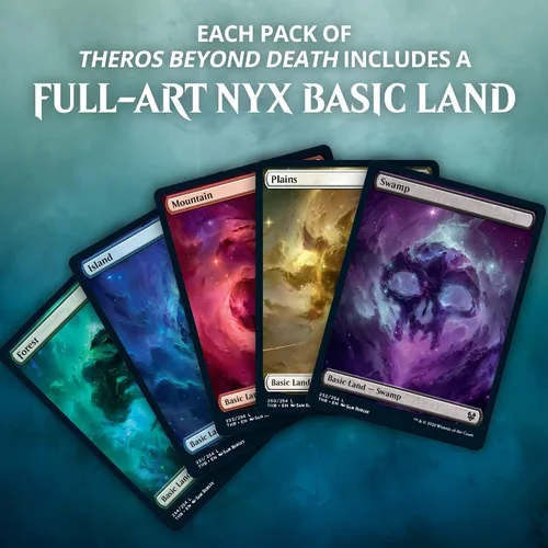 Vista 2 de Magic: The Gathering Theros Beyond Death Booster Box 36 paquetes de refuerzo (540 tarjetas) Sellado de fábrica