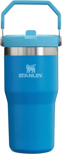 Vista 14 de STANLEY IceFlow 2.0 - Vaso con pajita, 14 onzas, color verde primavera