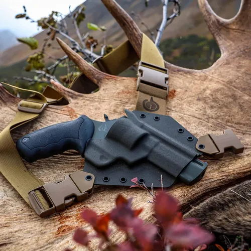 Vista 4 de Kenai - Funda de pecho para Glock, color negro