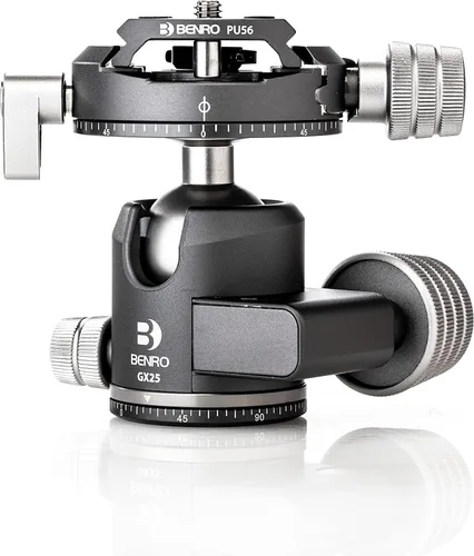 Vista 10 de Benro GX35 Tres Series Arca-Swiss Estilo Bajo Perfil Aluminio Esfera