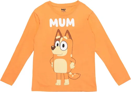 Vista 3 de Bluey Bingo Chilli Mom Bandit Dad Long Sleeve Matching Family T-Shirt Toddler to Adult