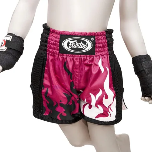 Vista 3 de Fairtex Pantalones cortos de boxeo Muay Thai para niños