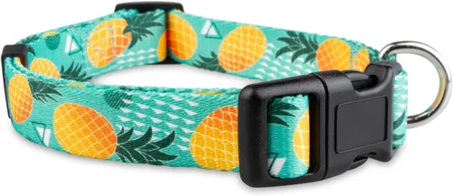 Vista 15 de Collar de perro Limeloot Bees, Collar de perro ajustable para perros machos y hembras, pequeño