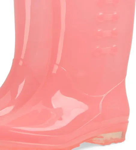 Vista 5 de plplaaoo Botas de lluvia altas, botas de lluvia para mujer, botas de lluvia impermeables, zapatos, botas de lluvia altas para mujer con algodón