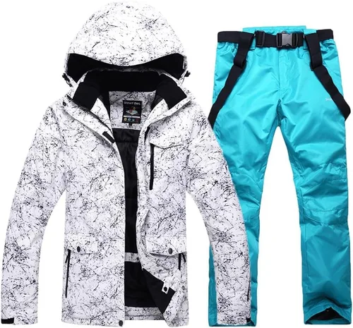 Vista 15 de HOTIAN Mens Ski Jackets Waterproof Snowsuits Insulated Outdoor Winter Coats