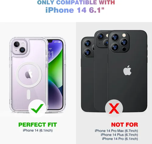 Vista 430 de DIACLARA - Funda transparente compatible con iPhone XR 6.1 pulgadas 2018