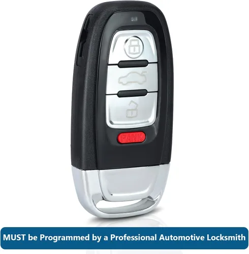 Vista 6 de Keyecu Smart Prox - Llavero remoto de entrada sin llave para Audi A4 A5 Q5 2010 2011 2012 2013 2014 2015 2016 (no funciona con acceso cómodo)
