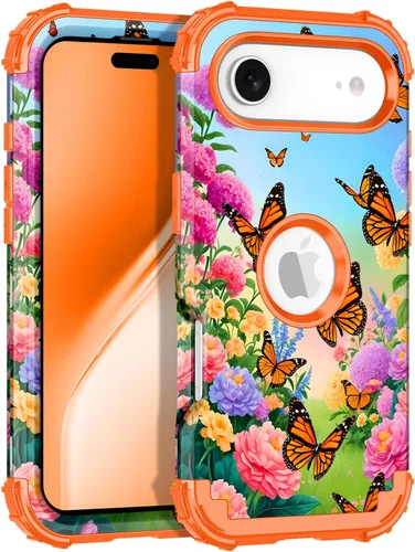 Vista 65 de Rancase Funda para iPhone 11, tres capas de alta resistencia a prueba de golpes, protección de plástico duro + funda protectora de goma de silicona