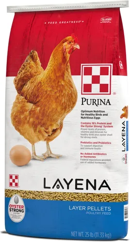 Vista 4 de Waggin' Train Layena Chicken Feed - Pellets (25 libras, huevo)