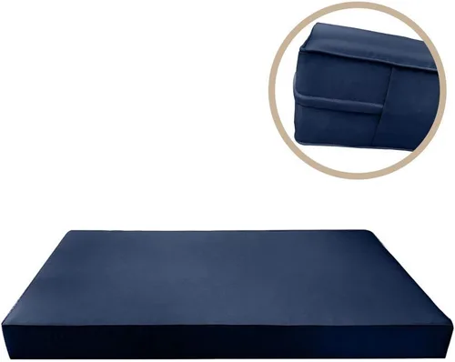 Vista 6 de *Solo funda*-Fundas de almohada estilo 1 para sofá cama al aire libre con ribete ribeteado Queen AD101