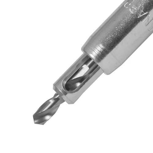 Vista 2 de Snappy Tools - Juego de brocas de bisagra autocentrante de 5 piezas, con resorte. Fabricado con orgullo en los Estados Unidos.