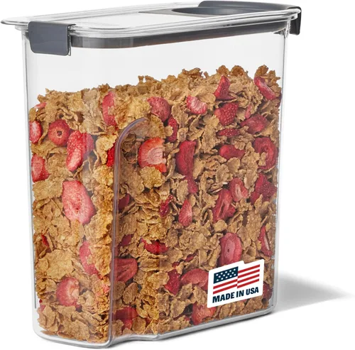 Vista 9 de Rubbermaid Brilliance - Recipientes para almacenar alimentos, libres de bisfenol A, con tapas