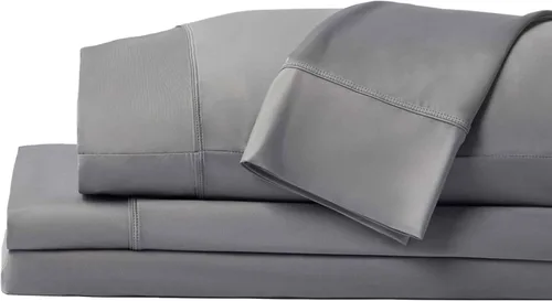 Vista 10 de SHEEX Juego de sábanas Original Performance con 2 fundas de almohada, tela ultra suave que ventila mejor que el algodón
