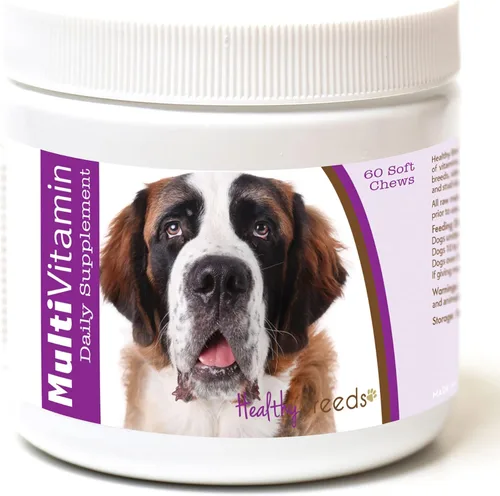 Vista 89 de Healthy Breeds Affenpinscher - Masticables blandos multivitamínicos, 60