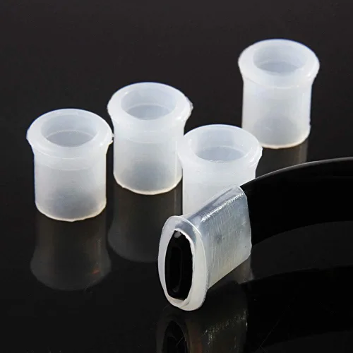 Vista 6 de 50 tubos de tabaco de goma para pipa de tabaco, empuñaduras para pipa de fumar tabaco, boquilla, vástago