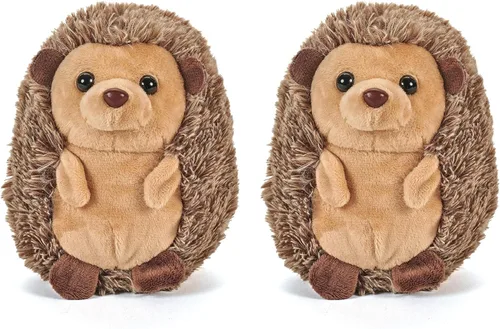 Vista 12 de The Petting Zoo Peluche de Erizo Animal de Peluche, Regalos para Niños, Wild Onez Babiez Animales de Fauna Salvaje, Juguete de Peluche de Erizo de 6
