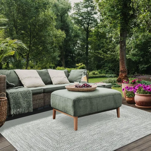 Vista 58 de Superior Alfombra de área grande para interiores y exteriores, reversible, trenzada, decoración del piso del hogar para sala de estar, cocina