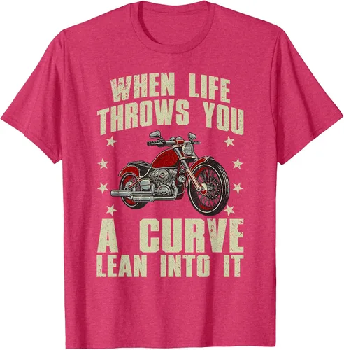 Vista 18 de Funny Motorcycle Racer Design for Men Women Motorcycle Lover T-Shirt Asphalt Grey