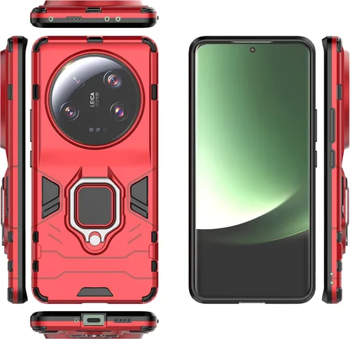 Vista 8 de Funda para Xiaomi Redmi Note 12S 4G Caso,Soporte de montaje magnético para coche Funda Shell para Xiaomi Redmi Note 12S 4G Caso Azul
