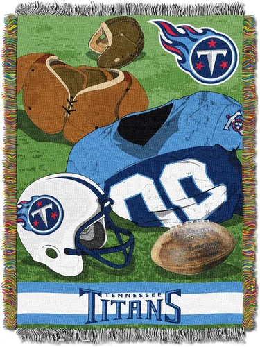 Vista 11 de Northwest NFL Woven Tapestry Wall Hanging, 48 x 60 Inches, Officially Licensed, Decorative Fringes