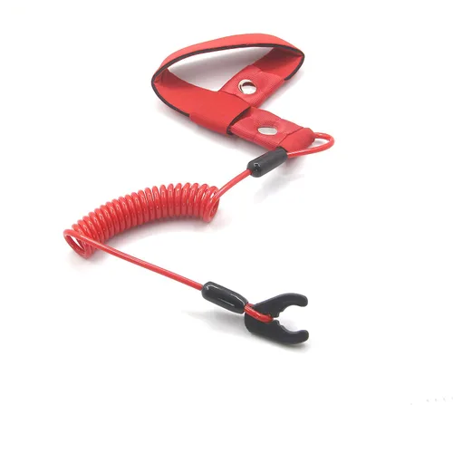 Vista 9 de ZOOKOTO Correa de seguridad universal para interruptor de parada y apagado para todos los Honda Jet Ski Aquatrax F-12 F-15 R-12 ARX1200 ATX1200