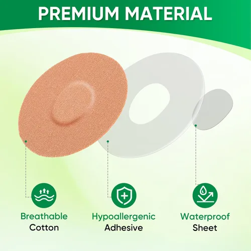 Vista 2 de Dexcom G7 - Parches impermeables de 60 piezas, parche adhesivo de protección de sensor, impermeable sobre parches para Dexcom G7 y Stelo CGM