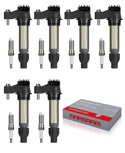 Vista 38 de Marsram Paquete de bobinas de encendido UF549 para 2007 2008 2009 2010 2011 2012 Nissan Altima Versa Sentra Cube NV200 Rogue 2013 2014 2015 Infiniti