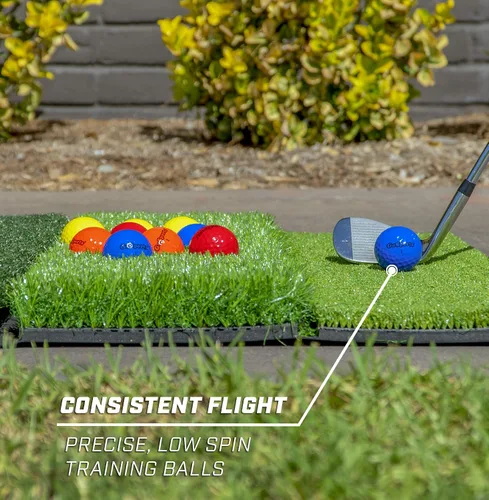 Vista 3 de GoSports - Pelotas de golf multiusos para jugar o practicar – Elige 16 o 32 paquetes con bolsa de mano
