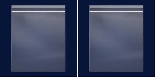 Vista 16 de 500 unidades - 1 x 1 pulgadas, 2 mil, bolsas de plástico transparente con cremallera resellable con cierre de sello resellable para monedas, joyas