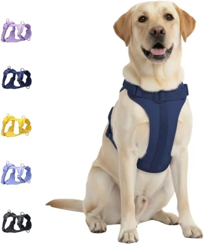 Vista 16 de Dog Harness - No Pull Adjustable Front Clip Vest with Soft Padding, 3Leash Clips, and No-Choke Oxford Design Comfort for Small, Medium, and Large