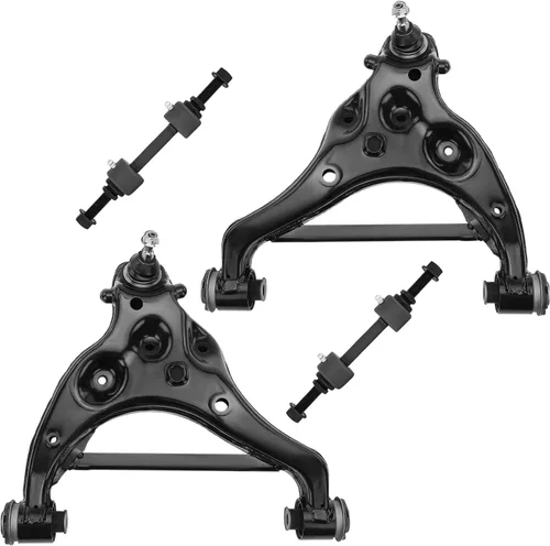 Vista 170 de Detroit Axle - Kit de brazos de control de extremo delantero para Acura 2004-2008 TSX 2003-2007 Honda Accord, 2 brazos de control inferiores, 2