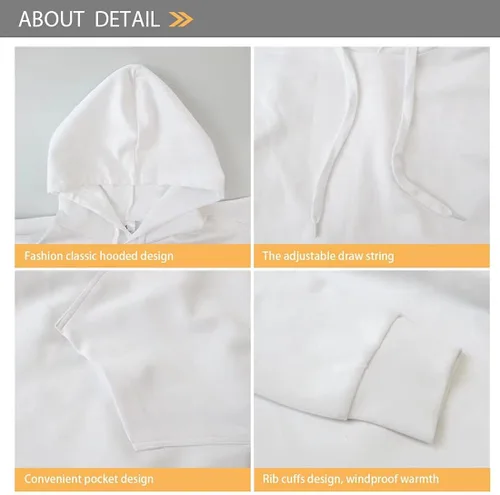 Vista 7 de AFPANQZ Sudadera con capucha de manga larga y bolsillos para mujer, tallas XS-4XL