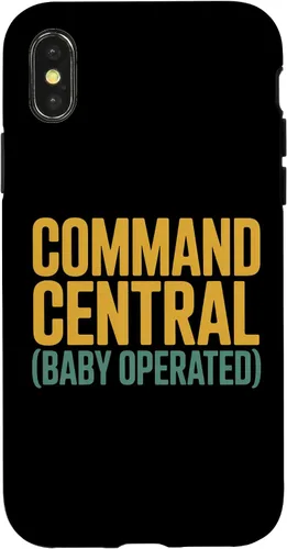 Vista 5 de Command Central (Baby Operated) Humor Case for iPhone 16