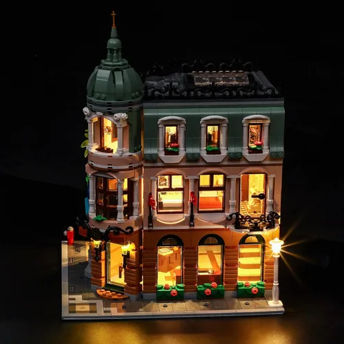 Vista 6 de LIGHTAILING Kit de iluminación LED para Lego Boutique-Hotel - Juego de luces LED compatibles con el modelo Lego