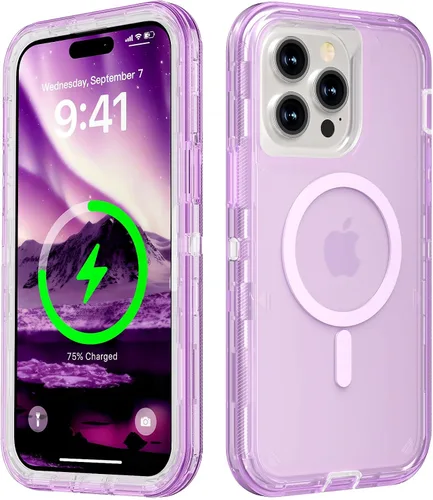 Vista 57 de Follaroma Funda para iPhone 11, Compatible con MagSafe, Fundas de Teléfono de Protección Resistente a Prueba de Golpes de Servicio Pesado