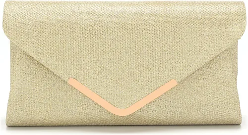 Vista 2 de Bolsos de mano brillantes para mujer, bolso de noche para mujer, bolso de mano para mujer, bolso de mano para fiesta, graduación, boda