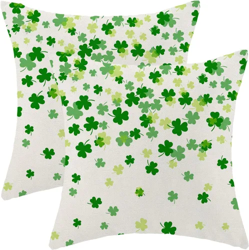 Vista 25 de Fundas de almohada para el Día de San Valentín de 16x16 pulgadas, juego de 2, rosas, corazones de amor, fundas para almohadas de San Valentín