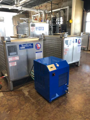 Vista 7 de NSC0500-110/1 Freeze Enfriador industrial de 1/2 toneladas, 6,000 BTU's/hr, ideal para láseres, grabadores, máquinas, equipos de soldadura