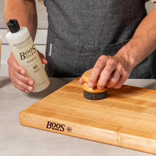 Vista 7 de John Boos Paquete de 3 aceites misteriosos, juego de cuidado de grado alimenticio, 16 onzas, fórmula de mantenimiento totalmente natural