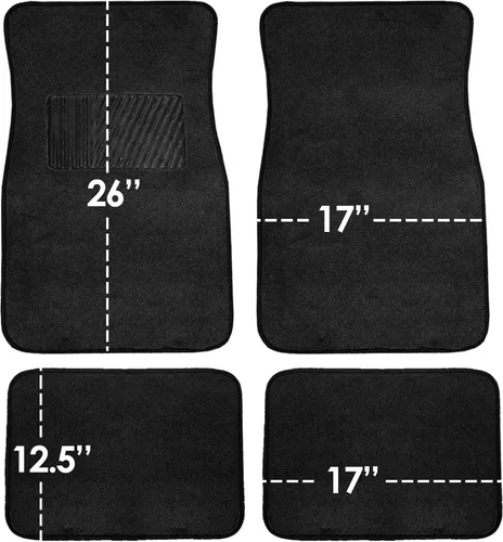 Vista 7 de Set completo de funda de asiento FH Group, Negro