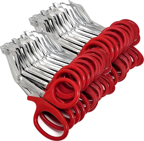 Vista 9 de Juego de 24 tijeras paramédicas EMT de 7.25 pulgadas, hechas de acero inoxidable de alta calidad, regalo ideal para EMT, enfermeras, médicos