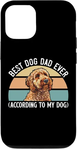 Vista 27 de Best Dog Dad Ever According to My Goldendoodle Funny Doodle Case for iPhone 17