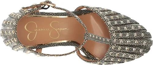 Vista 5 de Jessica Simpson Bomba de plataforma Bakir con correa en T para mujer
