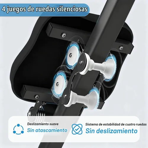 Vista 6 de EPHESPORT 2-in-1 Crunch & Sit-Up Ab Machine with Knee & Back Protection
