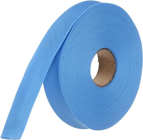 Vista 119 de MECCANIXITY Cinta al bies de doble pliegue de 1 pulgada, cinta al bies de poliéster continua a granel para coser, costura, acolchado, dobladillo