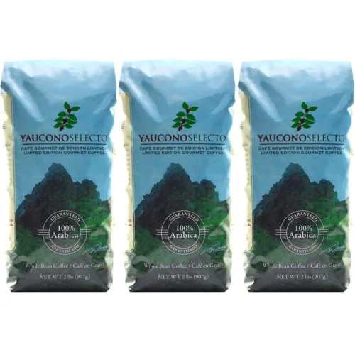Vista 7 de Yaucono Selecto Gourmet - Café en grano entero, tostado medio oscuro, bolsa de 2 libras 100% Arábica, edición limitada, cuerpo cremoso, matices
