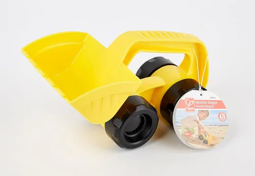 Vista 6 de Hape Juguetes de playa y arena Monster Digger Toys, amarillo, L: 9.1, W: 5.1, H: 5.3 pulgadas