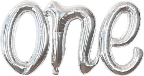 Vista 8 de KatchOn Globo azul para el primer cumpleaños de 20 pulgadas Decoración con el número 1, globo azul para decoraciones de primer cumpleaños