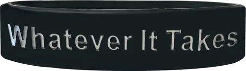 Vista 30 de Pulseras Motivacionales We Keep You Motivated - Usadas por Atletas Profesionales - Pulseras de Silicona y Goma Inspiradoras – Enfoque y Gimnasio